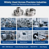 Fabricant de boîtiers de joints de robots industriels en alliage d'aluminium de précision, pièces d'armes robotiques usinées CNC sur mesure, OEM ODM