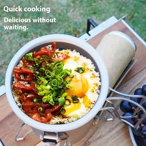 Nồi áp suất leo núi ngoài trời bằng titan nguyên chất, nồi cơm điện di động và hiệu quả khi cắm trại - Product Image 2