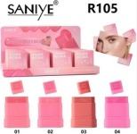 ซานิเย บลัช พาเลท ครีม แมท ไฮ พิกเมนท์ เฟซ เมคอัพ R105 โทนสีผิวอ่อน ขนาดปกติ - Product Image 1
