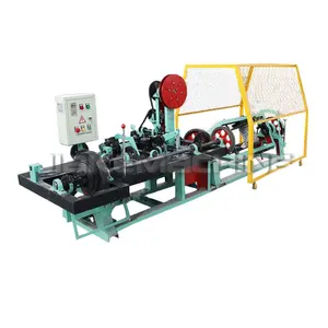 AutomaticTwisted Barbed Wire Mesh Making Machine