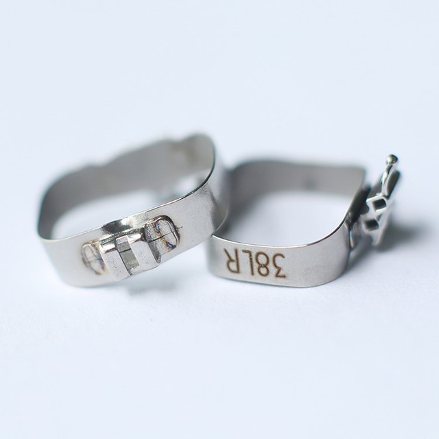 MBT Single Tube Convertible Orthodontic Molar Band With Lingual Sheath