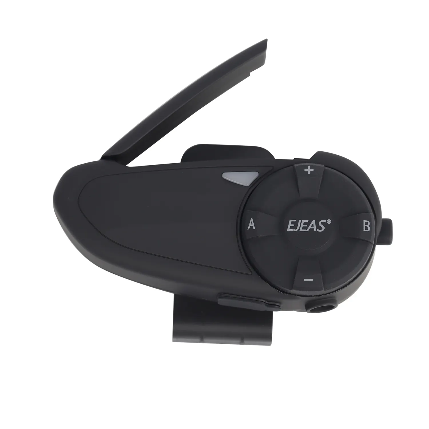 EJEAS-intercomunicador inalámbrico Q7 para motocicleta, intercomunicador con bluetooth, FM, cascos completamente dúplex