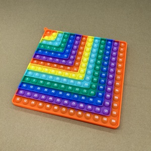 Giochi da Tavolo in Silicone per Moltiplicazioni 12x12, Giocattoli Educativi Push Pop Bubble per l'Apprendimento della <span class=keywords><strong>Matematica</strong></span>, Certificati ASTM/EN71/CE/CPC - Product Image 5