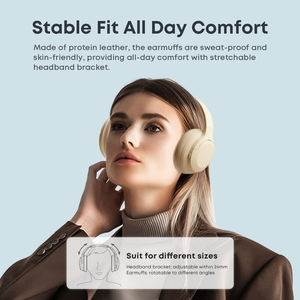 Auriculares HBN09 Over-Ear, Sonido Estéreo 5.0, Carga Tipo C, Plegables, Cómodos, para Teléfono Móvil - Product Image 5