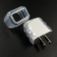 Protection de Port de Charge en TPU Transparent Personnalisable, Résistante à la Chaleur pour Appareils Mobiles 20W 35W