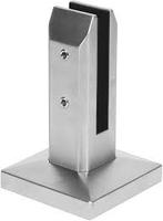 Support de fixation pour verre de balustrade de piscine, type poteau, pour escaliers autoportants, fabriqué en Chine