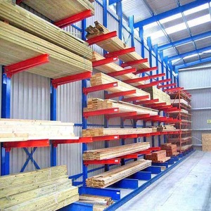 Double Side Arm Steel Warehouse Shelf Storage Steel Metal Heavy Duty Racks Cantilever Shelf