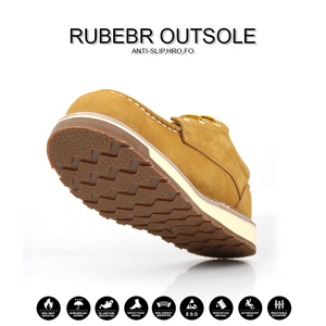 <span class=keywords><strong>Goodyear</strong></span> welt en cuir véritable résistant au feu et antidérapant chaussures de sport de haute qualité - Product Image 2