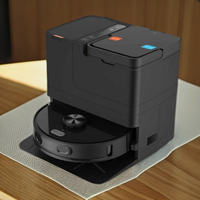 Robot Vacuum Cleaner Kualitas Terbaik Daya Hisap 25KPa Navigasi LDS Stasiun Basis All-In-One Pembersihan Otomatis Pengeringan Udara Panas Basah Kering