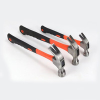 Prix usine Matériel Outils à main clou Griffe Marteau tête Haute Qualité Qualité Industrielle Marteau avec poignée en fibre de verre tpr