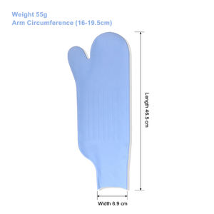 ISO penutup cor kaki lateks bersegel rapat, pelindung perawatan luka tahan air untuk perlengkapan terapi rehabilitasi - Product Image 4