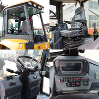 LTMG harga pabrik Cina mesin EPA penggali Backhoe Loader 2.5 Ton 4x4 Backhoe Loader dengan 6 in 1 Bucket