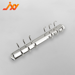 O hình dạng kim loại Kích hoạt đa lỗ Vòng chất kết dính Cơ chế tập tin ốc vít Clip 6 vòng kẹp nhanh chóng an toàn tổ chức tài liệu - Product Image 6