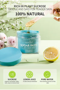<span class=keywords><strong>Cire</strong></span> douce personnalisée en pâte à sucre par Sugaring Factory <span class=keywords><strong>pour</strong></span> les poils du <span class=keywords><strong>visage</strong></span>, les bras, l'<span class=keywords><strong>épilation</strong></span> du corps - Product Image 4