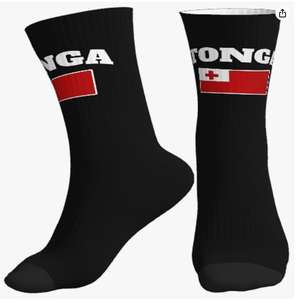 Calcetines Largos Casuales Cómodos y Transpirables con Estampado de la Bandera de las Islas Salomón para Hombre y <span class=keywords><strong>Mujer</strong></span>, Venta al Por Mayor - Product Image 3