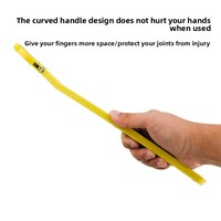 Llave de trinquete de manivela tipo tijera que ahorra esfuerzo, con palanca de mango cruzado y cabezales intercambiables para coches, carros, gatos y desmontaje de neumáticos