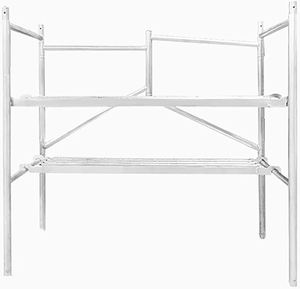 Fabrikpreis Industrielles Stahl-Klappgerüst mit H-Rahmen und Leiter, Hohe Leistung und 250kg Tragfähigkeit - Product Image 4