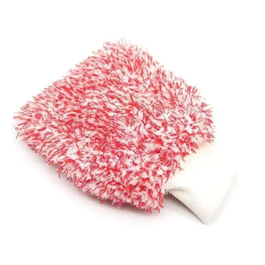 Gants de lavage de voiture en chenille, microfibre corail, pour nettoyage automobile et esthétique - Product Image 2