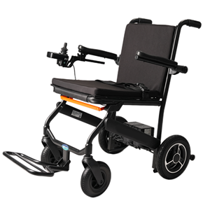 Fauteuil roulant électrique portable en fibre de carbone, moteur sans balais 600W, ultra-léger et pliable pour personnes handicapées - Product Image 4