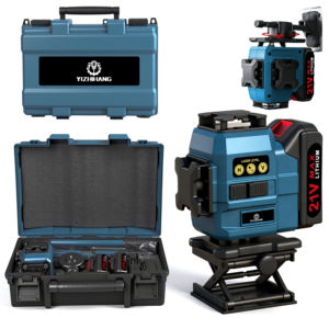 <span class=keywords><strong>Nivel</strong></span> Láser de Líneas Verdes para Exteriores AGL123, 16 Líneas, Kit Combinado, Calibración Automática Precisa - Product Image 4