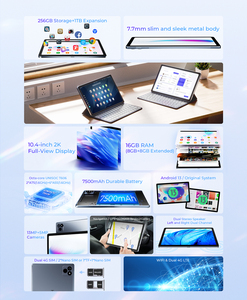 Tablette PC Hotwav Pad 8 avec clavier durable, 10,4 pouces, 7500 mAh, double 4G LTE WIFI, écran Full View 2K, caméra arrière 5MP + 13MP, 8 + 256 Go - Product Image 6