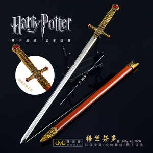 Épée <span class=keywords><strong>de</strong></span> Gryffondor plaquée or, modèle 30 cm, entièrement en métal, artisanat <span class=keywords><strong>de</strong></span> présentation, produits liés au <span class=keywords><strong>film</strong></span> et à la télévision <span class=keywords><strong>de</strong></span> l'école <span class=keywords><strong>de</strong></span> sorcellerie <span class=keywords><strong>de</strong></span> <span class=keywords><strong>Harry</strong></span> - Product Image 5