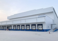 Bâtiments industriels préfabriqués en acier, entrepôts à grande portée, structures métalliques résistantes au feu