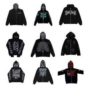 เสื้อฮู้ดและเสื้อสเวตเชิ้ตผ้าฟลีซสำหรับผู้ชายไซส์ใหญ่ คุณภาพสูง ODM สำหรับฤดูหนาว ขายส่ง พร้อมบริการสกรีนโลโก้สะท้อนแสงตามแบบที่ต้องการ - Product Image 4
