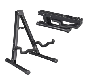 حامل جيتار ويوكليلي معدني قابل للطي من راييو GH-551 - متين وصديق للبيئة باللون الأسود - Product Image 3