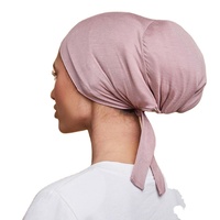 Muslim Hijab Inner Caps, Satin Lined Underscarf