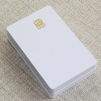Sle5542 Chip Weiße PVC-Kontaktchip 4442 Blanko Kontaktlose Tintenstrahl-Druckfähige Smartcard