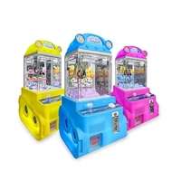 Machine à pincettes à monnayeur pour mini-figurines en peluche