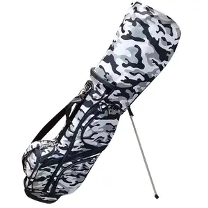 Пользовательский логотип сумка для гольфа Водонепроницаемый Камуфляжный цвет легкая подставка для гольфа сумка для мужчин