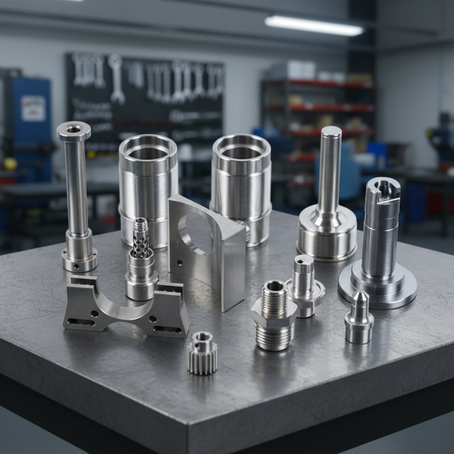 Custom Automation Parts Manufacturer CNC Machining Service for Robotics Industry Aluminum Stainless Steel Components