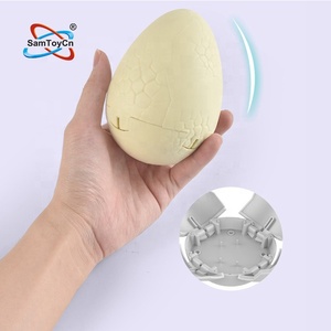 Vente flash de Pâques, animaux en plastique qui mordent les doigts, lanceurs de dinosaures, jouets sensoriels pour enfants, œufs de dinosaures surprises - Product Image 4