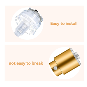 High 13/15 Press-Type Perfume Spray Nozzle Electrochemical Aluminum <b>Pump</b> Head PP Plastic Lids Bottle Screw Cap <b>Pump</b> Sprayer - Product Image 3