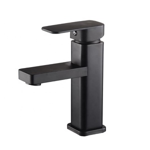 Giá Rẻ Bán Buôn Phòng Tắm Vòi Nước Lưu Vực Vòi Nước Cơ Thể Đồng Hiện Đại Hiện Đại Gốm Khách Sạn 3 Năm Kẽm Hợp Kim Bồn Rửa Vòi Nước Xử Lý - Product Image 1