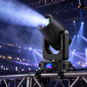 Cabeza móvil híbrida Beam Spot Wash Framing de 400W LED, mezcla de colores CMY CTO con obturadores de enfoque de 4 aspas - Product Image 3