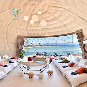 Auvent extérieur de 78 m² Resort Glamping House <span class=keywords><strong>Yourte</strong></span> Igloo Luxury Dome Tent for Hébergement - Product Image 1