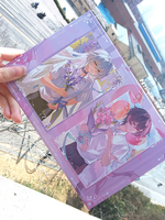 Papel de Color sin Borde Recubierto para Estampado en Caliente, Póster Promocional, Hojas de Mapa Personalizadas por Paquete, Tablero Shikishi Personalizado
