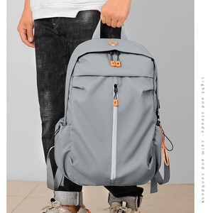 2025 nouveau à la mode grande capacité décontracté étudiant école sac à dos à la mode en gros étanche Oxford fermeture éclair Polyester ordinateur portable - Product Image 3