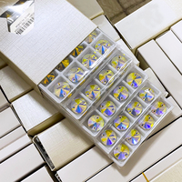 Yantuo Usine En Gros 8mm 10mm 12mm 14mm 16mm Rivoli Cristal Ab Forme Plate Coudre sur Verre Strass Pierres pour Vêtement DIY