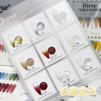 Kit de Gel Semi-Solide Pat Pat 9 Couleurs Direct Usine pour Ongles Ombrés 3D, Application Éponge, Idéal Salon (avec Éponge)