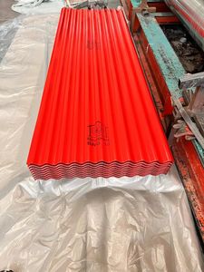 Tôles de toiture galvanisées en métal ondulé Dx51d Z275 Gi Ppgi Ppgl, panneaux 40Z avec services de découpe et de soudage - Product Image 4