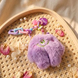 Porte-clés en peluche douce personnalisable, motif animaux d'anime, fabricant de porte-clés en peluche rembourrés - Product Image 5