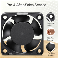 Ventilateur de refroidissement sans balais DC 40 mm 5V 12V 24V 4020 40x40x20 mm Ventilateur axial Refroidisseur de restaurant ODM/OEM
