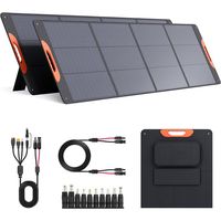 Panneau solaire monocristallin pliable portable Alecter APH-FB99 200W, certifié TUV, type N, 16BB, 23,5% d'efficacité élevée, étanche