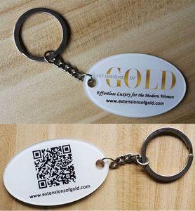 QR Code Logo <b>Custom</b> Design High Quality Low Cheap Hotel <b>Keychain</b> Motel Key Tag Acrylic <b>Keychain</b> - Product Image 3