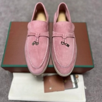 Chaussures Doudou de style nouveau, chaussures à enfiler, chaussures décontractées en cuir véritable, respirantes, légères, pour toutes les saisons