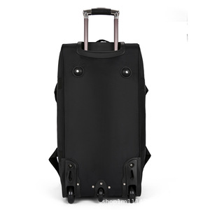 Wheeled Travel Bag Spinner Suitcase Luggage Roller Bag Enlarged Spinner Suitcase Luggage <b>Trolley</b> <b>Moving</b> Zipper Trolly Bag - Product Image 2